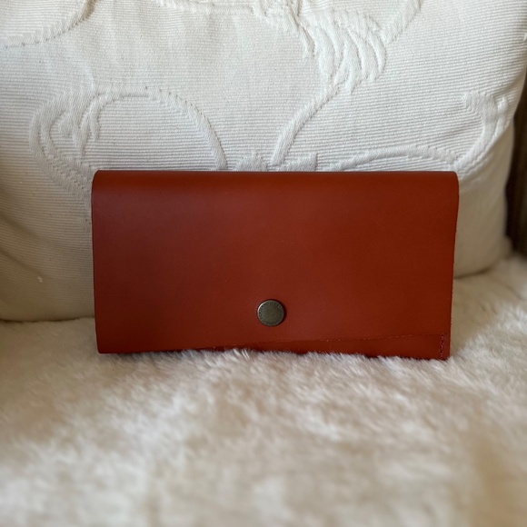 Portland Leather Large KOALA in Moonflower *NEW* w/ wallet - Picture 9 of 11